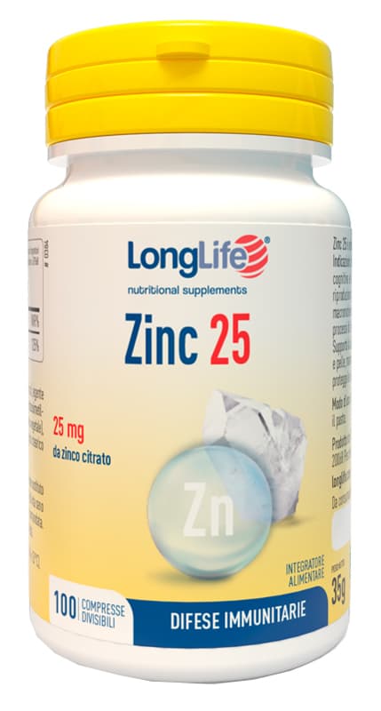 ZINC 100CPR LONGLIFE