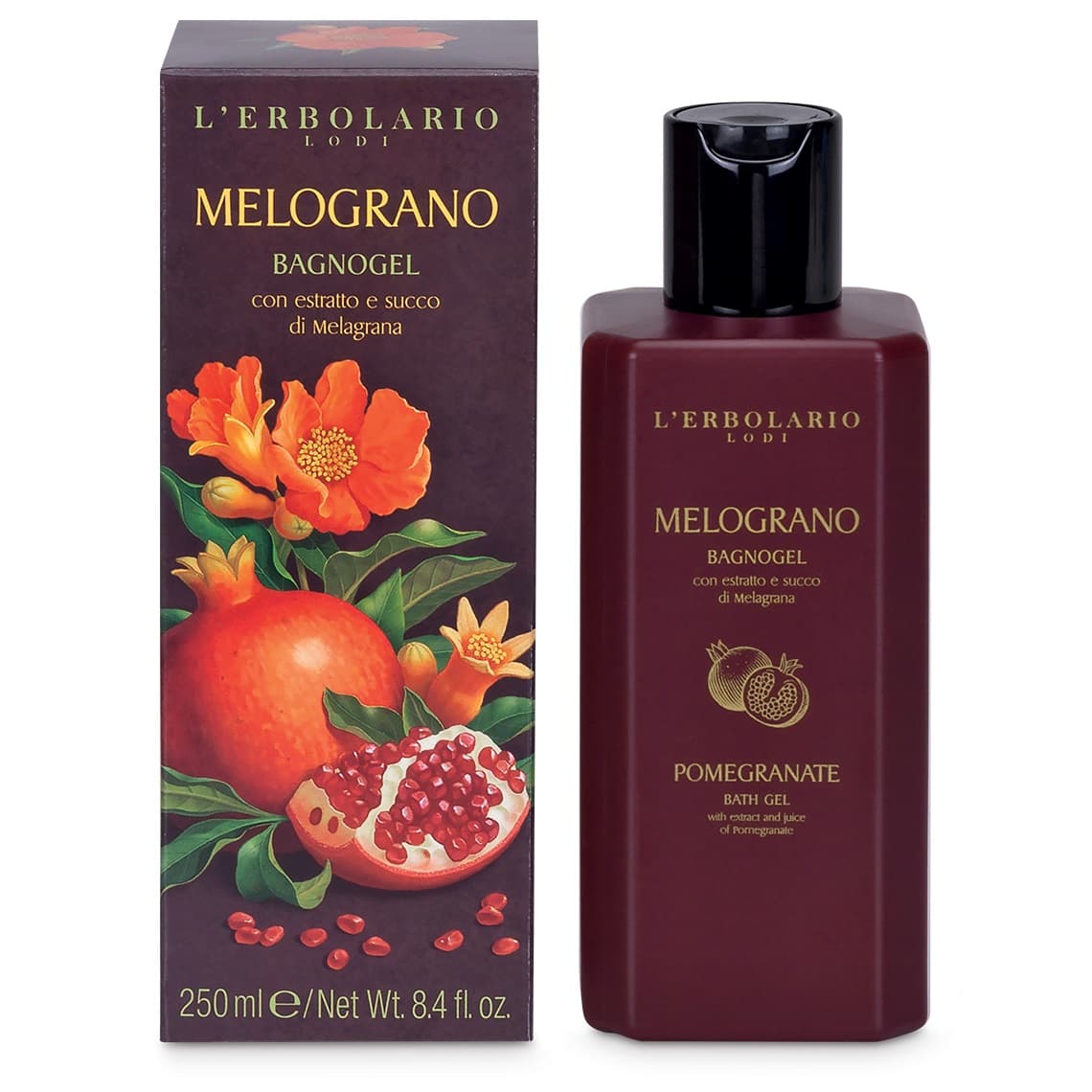 L'Erbolario Melograno Bagnogel 250ml