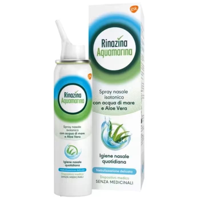 RINAZINA Aquamarina Isotonica Aloe Spray Delicato 100ml OFS