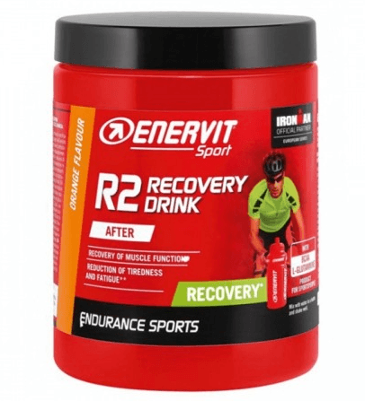ENERVIT SPORT R2 RECOVERY DRINK INTEGRATORE ALIMENTARE GUSTO ARANCIA 400 GR BEVANDA DI RECUPERO