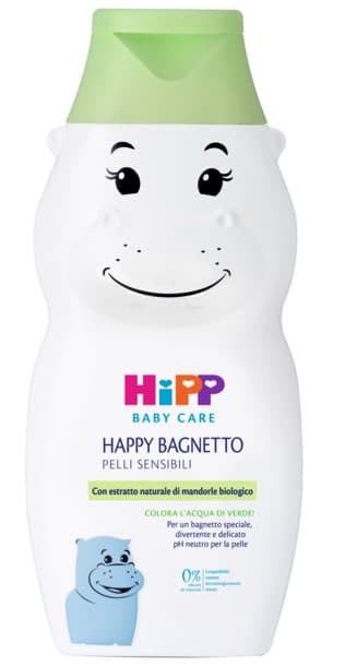 Hipp Baby Care Happy Bagnetto Ippopotamo 300ml