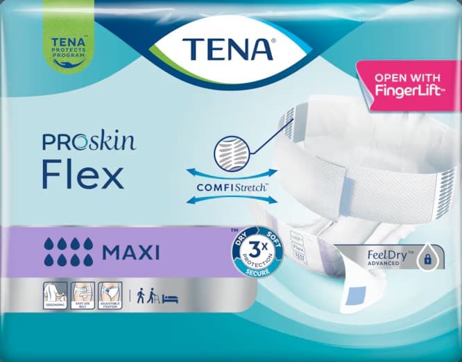 Tena ProSkin Flex Maxi 21 Pannoloni a Cintura Taglia XL