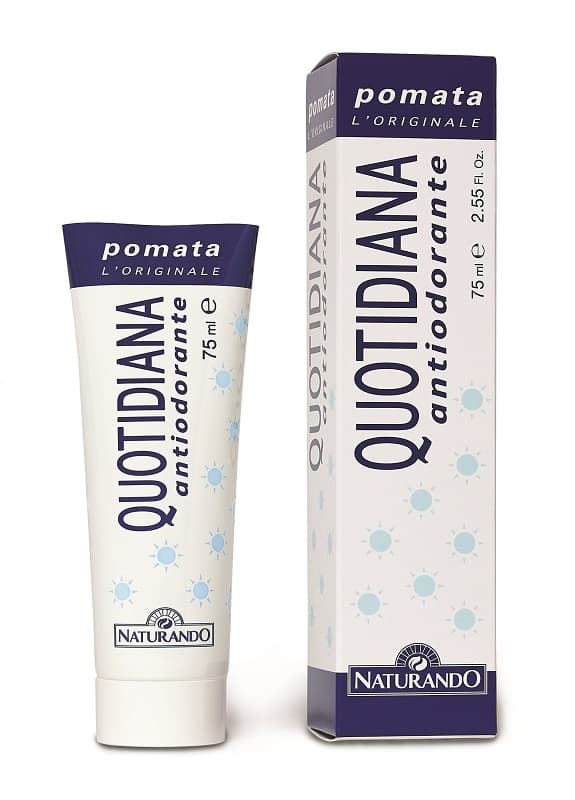 Quotidiana Antiodorante Pomata da 75ML - Pomata Antiodorante Per La Prevenzioni Dei Cattivi Odori Uso Quotidiano