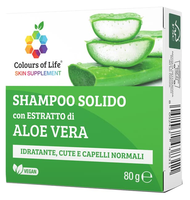 ALOE Sh.Solido 80gr COLOURS