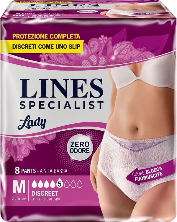 LINES SPEC.Pants Discr.M 8pz
