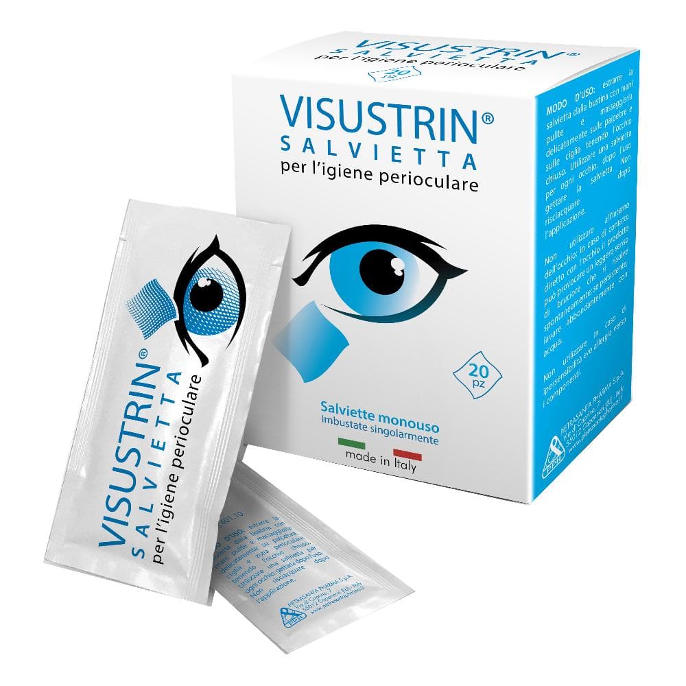 VISUSTRIN SALVIETTA OCUL 20PZ