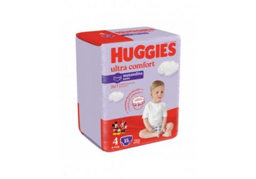 HUGGIES DIAPER PANT BASE 4 15P