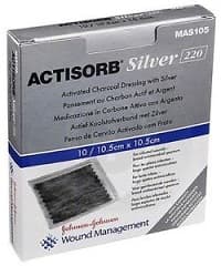 ACTISORB SILV 220 10,5X10,5 3PZ