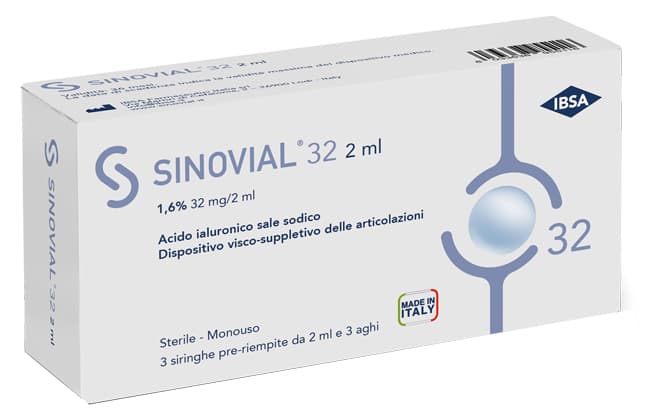 SINOVIAL 32 1,6% 32MG/2ML 3F