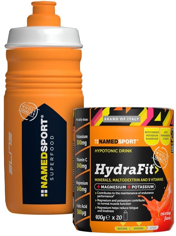 HYDRAFIT Polv.400g+SPORTBOTTLE