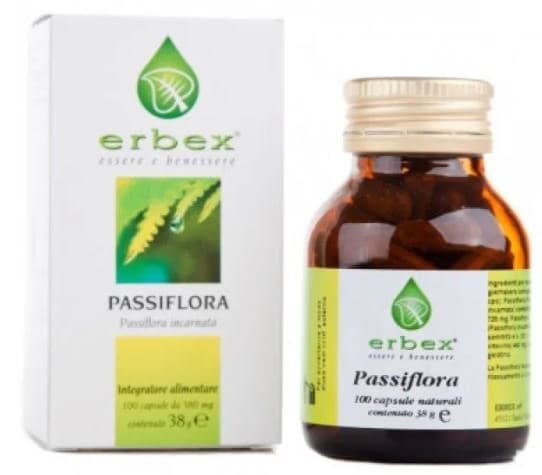 PASSIFLORA 100CPS 380MG ERBEX