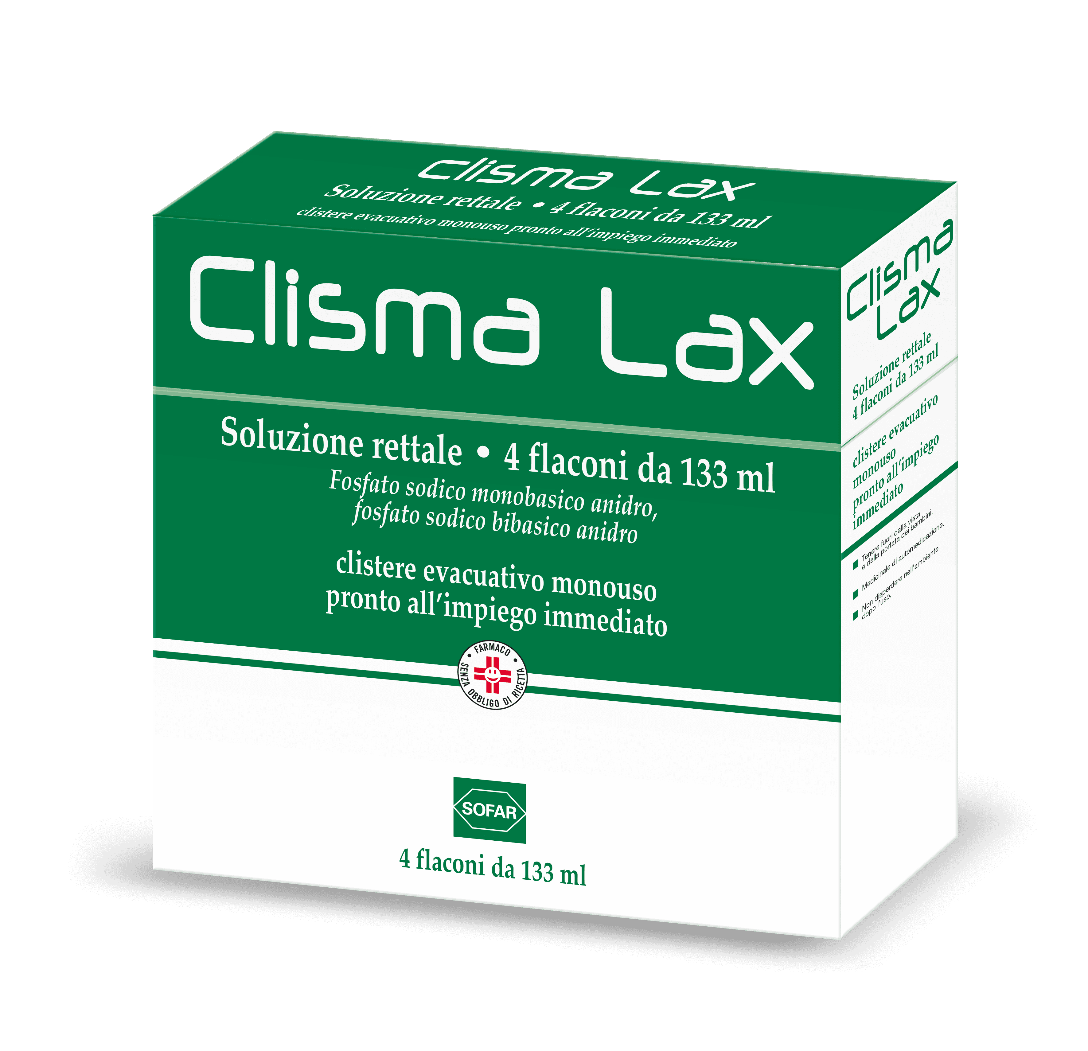 CLISMALAX SOLUZIONE RETTALE 4 FLACONI