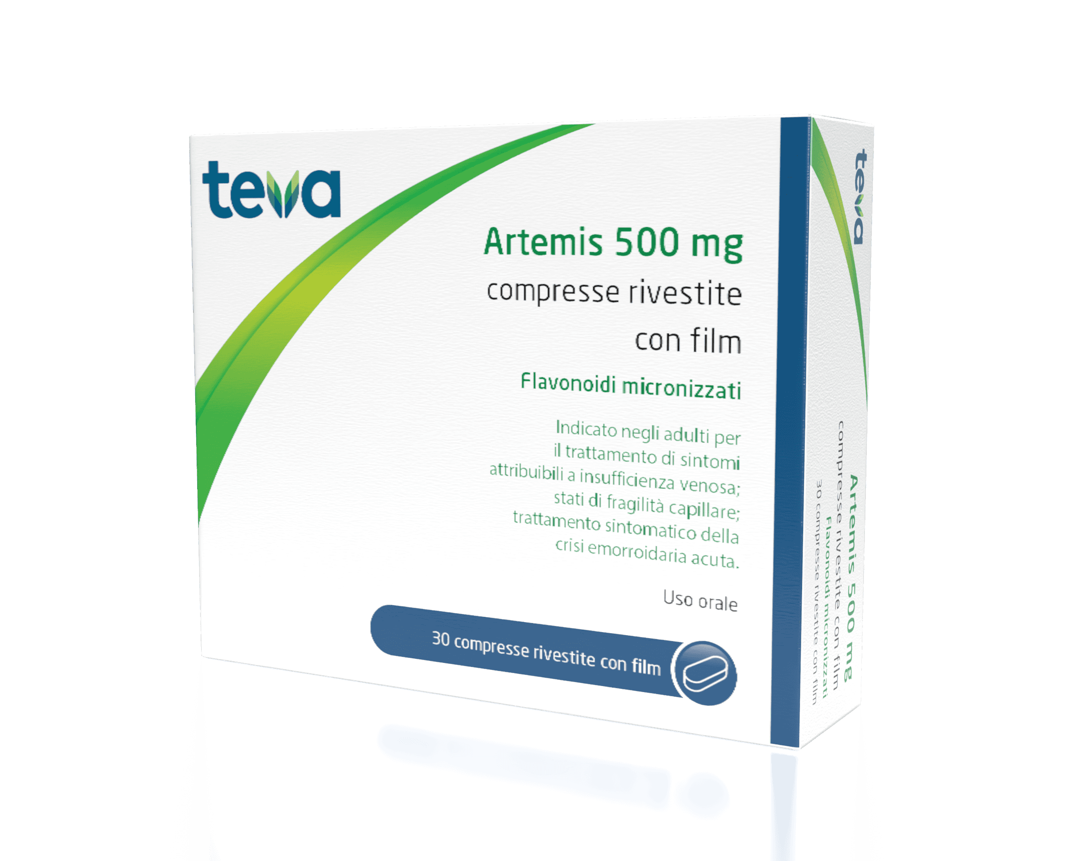 ARTEMIS 30CPR RIV 500MG
