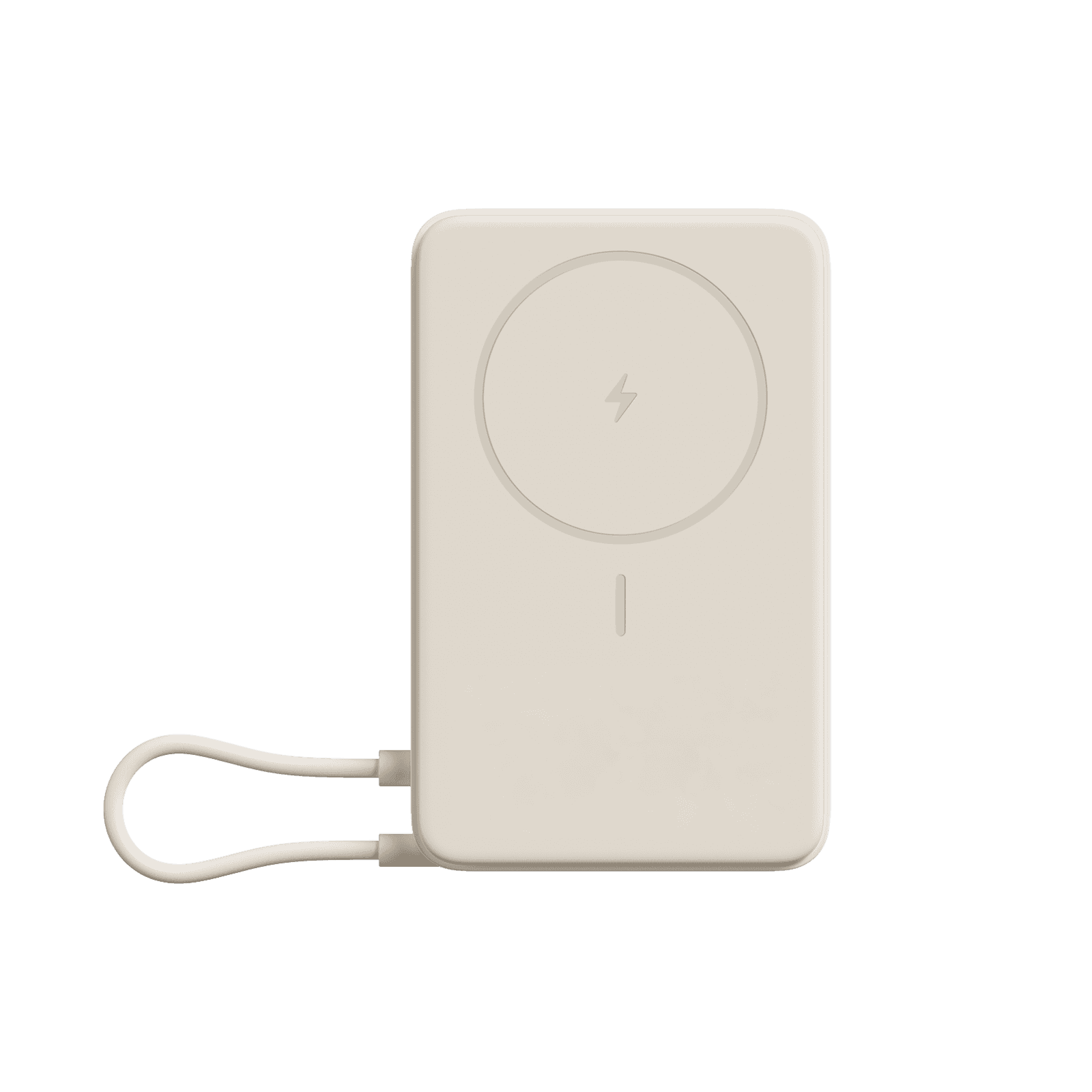 Xiaomi Magnetic Power Bank with Built-in Beige 10000mAh