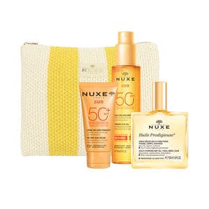 NUXE SUN OLIO ABBRONZANTE VISO E CORPO SPF 50 SET 4 pz