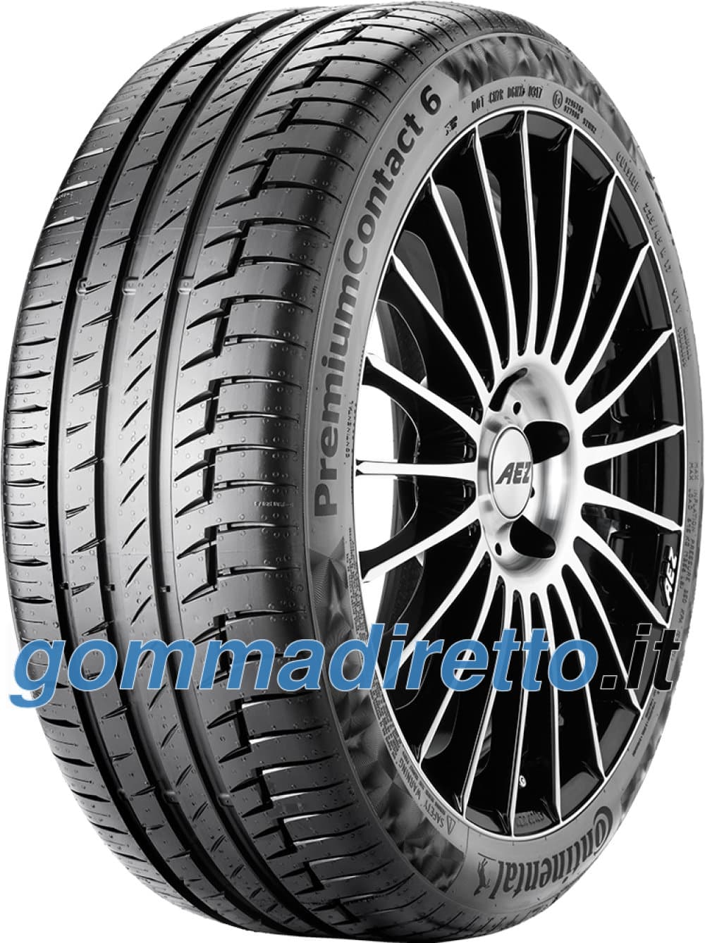 Continental PremiumContact 6 ( 245/40 R19 98W XL Conti Seal, EVc, con bordo di protezione )