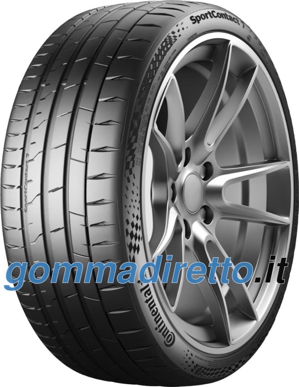 Continental SportContact 7 ( 245/35 ZR19 93Y XL EVc, con bordo di protezione )