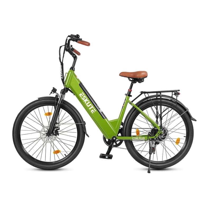 Bicicletta elettrica urbana ESKUTE C100 Plus, ruote da 26 , motore da 250W, batteria da 36V 13AH - Nuevo