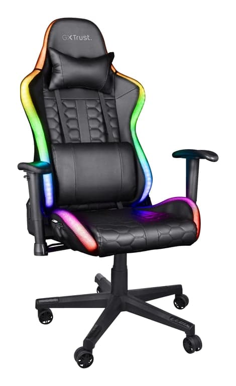 Trust GXT 716 Rizza Sedia da gioco universale Sedia con seduta imbottita Nera - Nuevo