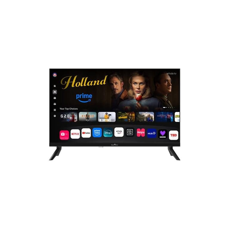TV LED Smart Tech 24HH01K Whale OS 24 pollici HD 1366x768 3 HDMI 2 USB Dolby Nero - Nuevo