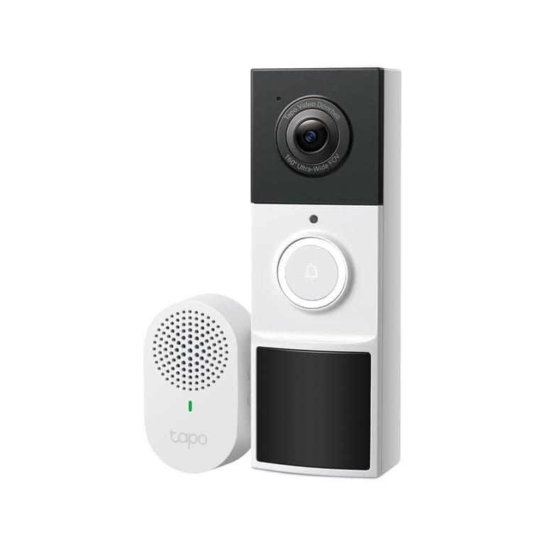 TP-Link Tapo D210 3 MP Sistema Videotelefono Nero, Bianco - Nuevo