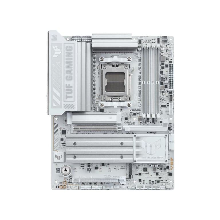 Scheda madre ASUS TUF GAMING X870-PRO WIFI7 W NEO AM5 ATX DDR5 Wi-Fi 7 Bianca - Nuevo