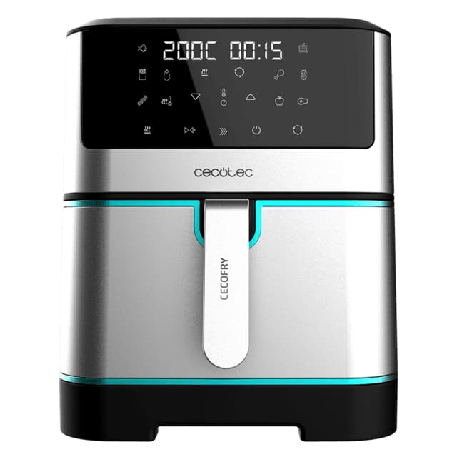 Cecotec Cecofry Supreme 8000 Unique 8 L Autonoma 1800 W Friggitrice senza olio Nero, acciaio inox - Nuevo