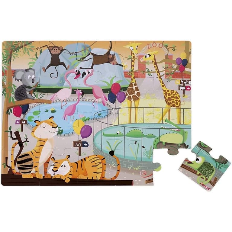 Touch Puzzle Un giorno allo zoo - Divertimento e scoperta - Nuevo