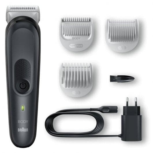 Braun BodyGroomer 3 BG3340 Nero, Grigio - Nuevo