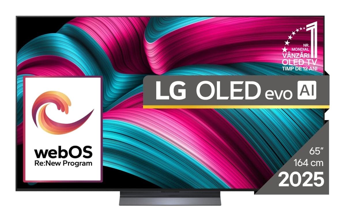 LG OLED evo AI OLED65C51LA TV 165,1 cm (65 ) 4K Ultra HD Smart TV Wifi Nero - Nuevo