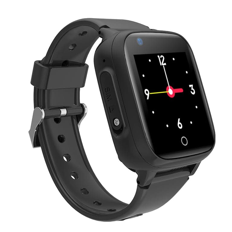 LEOTEC SMARTWATCH BAMBINI ALLO PLUS 4G GPS ANTI-Smarrimento NERO - Nuevo
