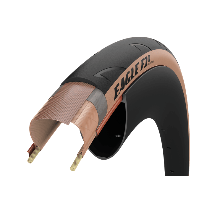 Goodyear Eagle F1R Tubeless, 700x28, Tan