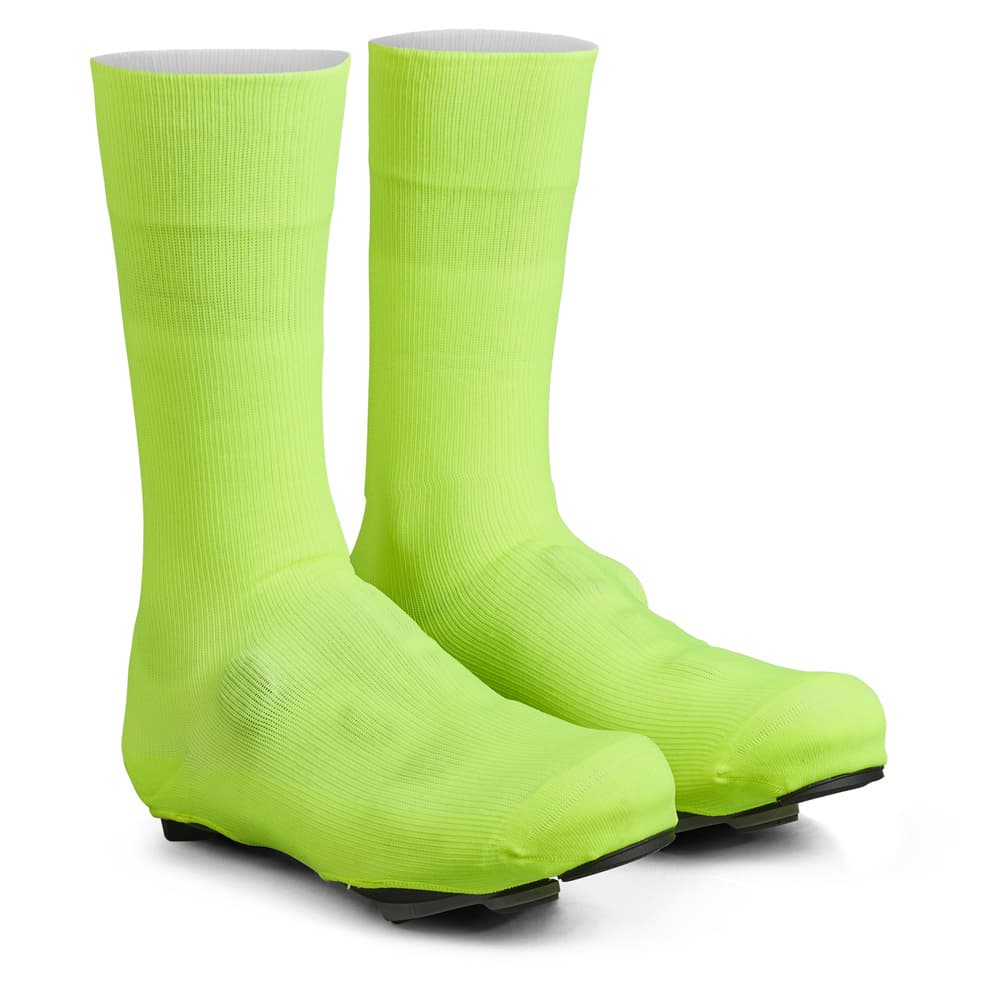 GripGrab Flanders Waterproof Knitted Shoe Cover Yellow / Hivis