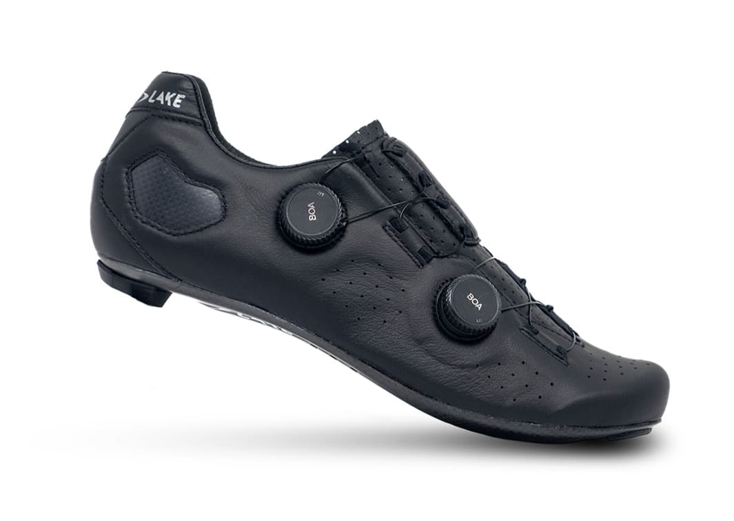 Lake CX333 cycling shoes black/silver