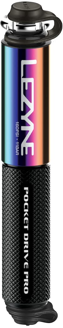 Lezyne Pocket Drive Pro Hand Pump Oil Slick Black