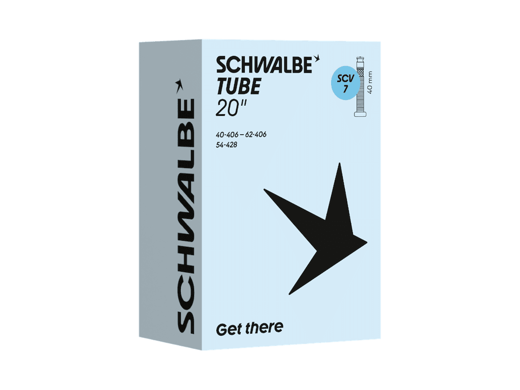 Schwalbe tube 20" (40/62-406) SCV Clik valve SCV7