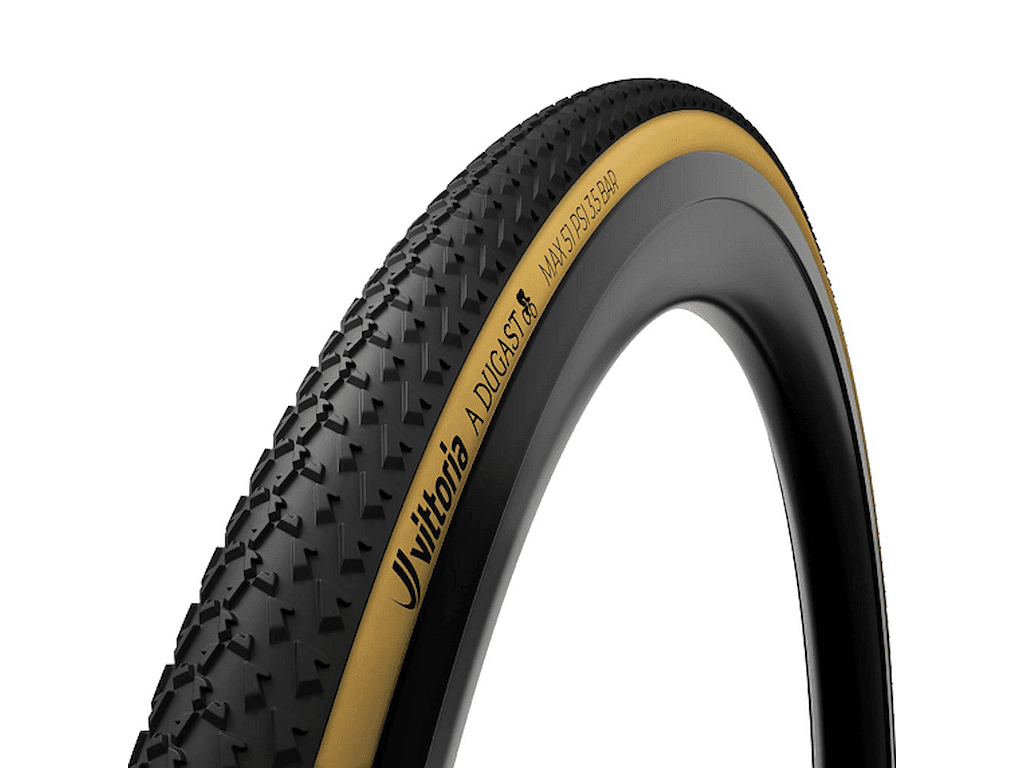 Vittoria A.Dugast Small Bird Road Cross Tubular tire L 2C Neo 700x33c black/brown
