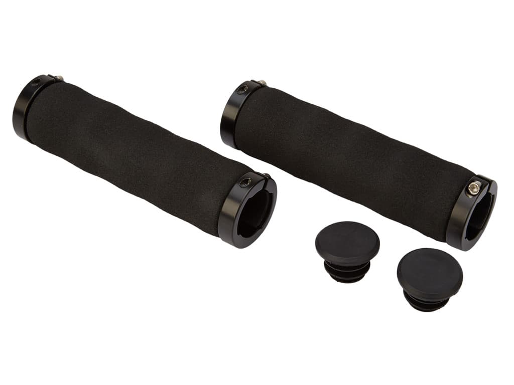 Pathtaker foam handlebar grips black