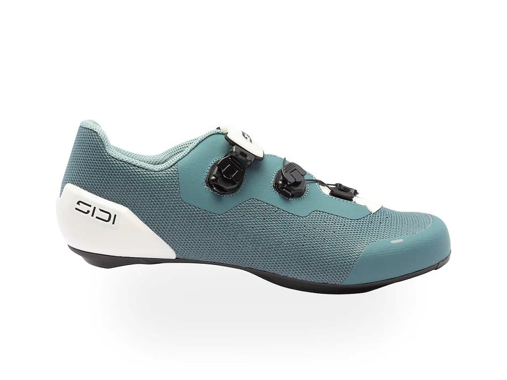 Sidi Genius X Wyve cycling shoes race frost grey ice white