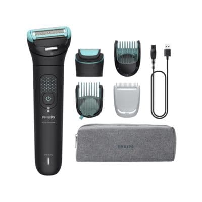 Philips Body Groomer 7000 Series - Testina flessibile 2D, doppia rifinitura/rasatura - BG7470/15