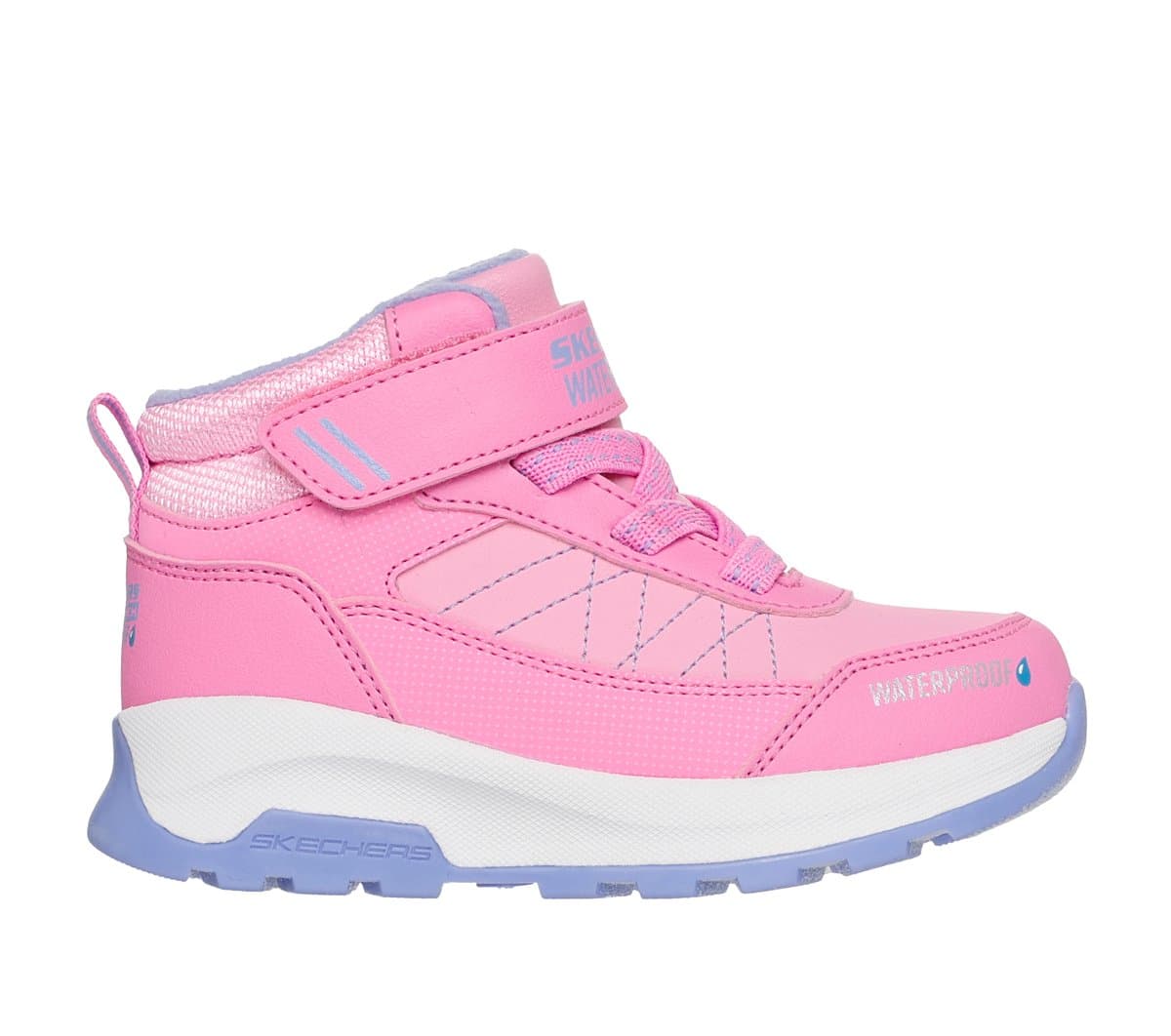 Skechers Waterproof: Storm Blazer - Arctic Mass Shoes in Rosa/Lavanda, Taglia 21