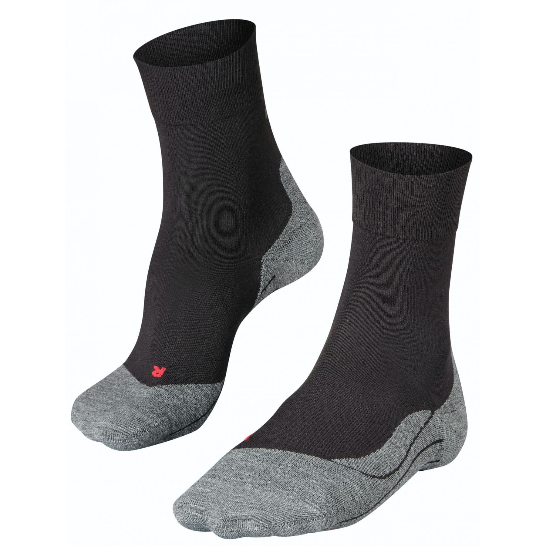 Calzini da corsa Falke RU4, uomo, nero