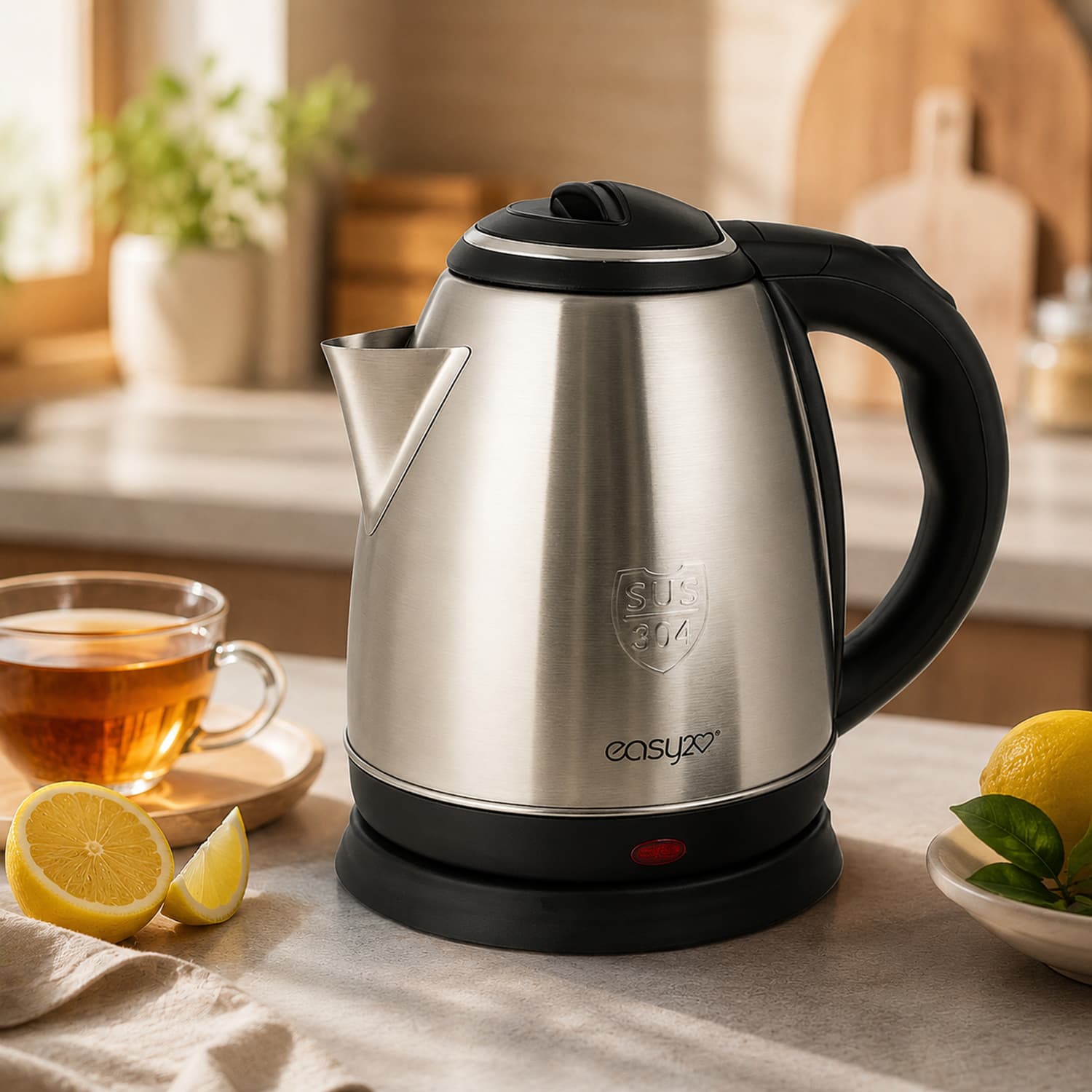 Bollitore elettrico 1,5 l, 50w nero