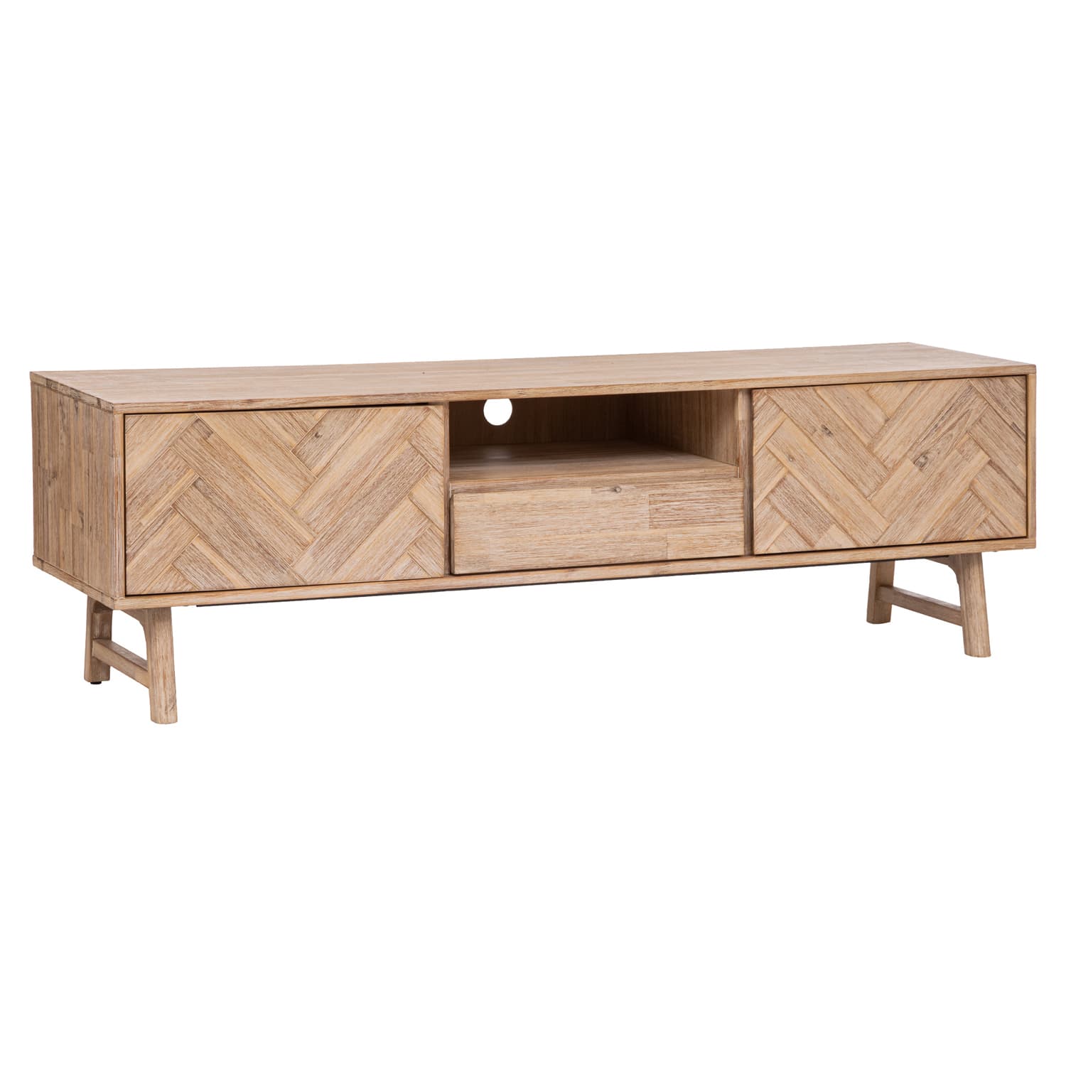 Porta TV in legno 180x55x45 cm Aeris