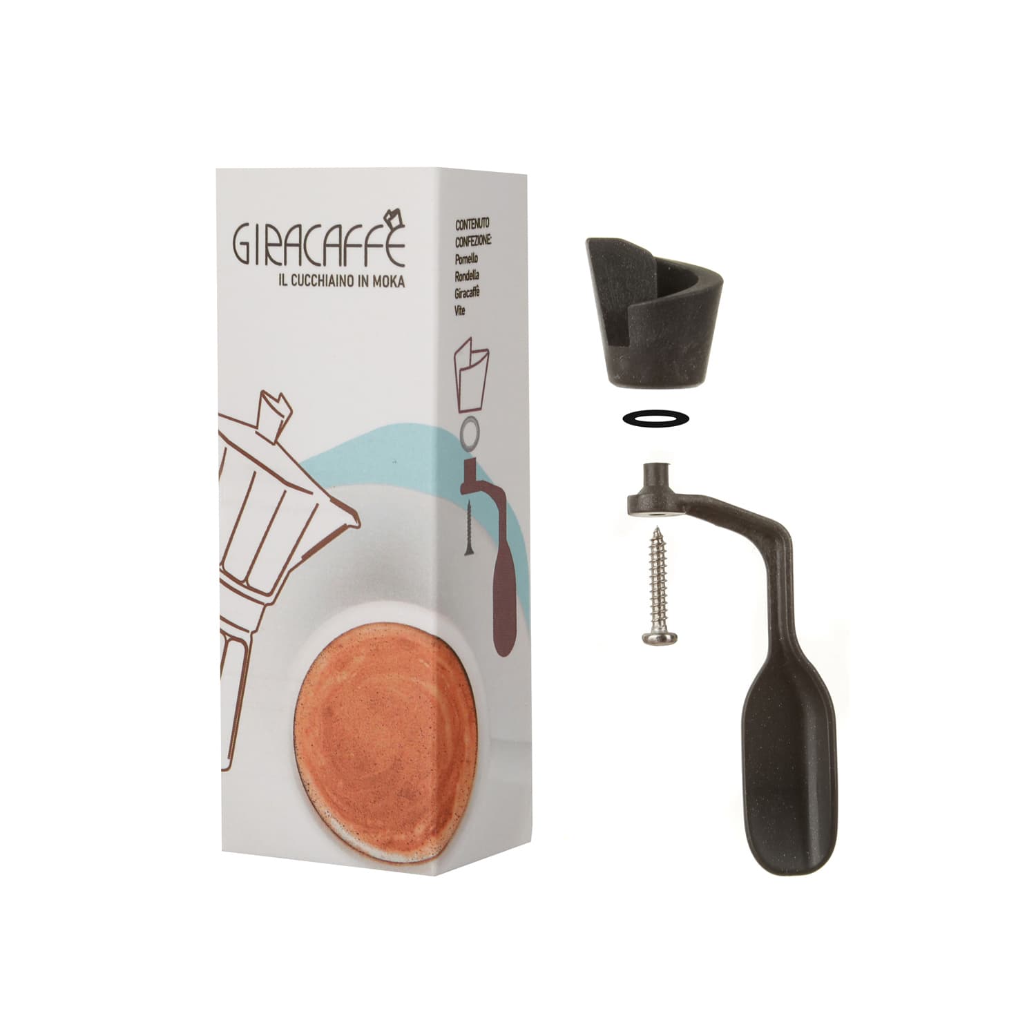 Giracaffè per caffettiera 3/4 tazze