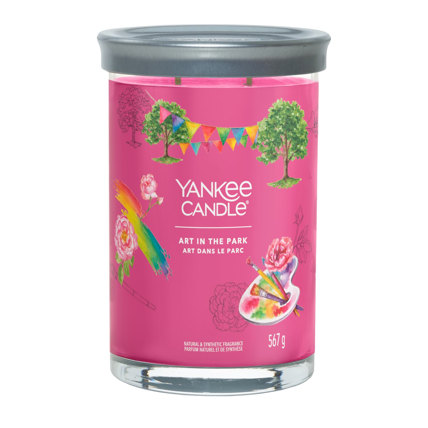 Candela Art In The Park in barattolo grande Yankee Candle