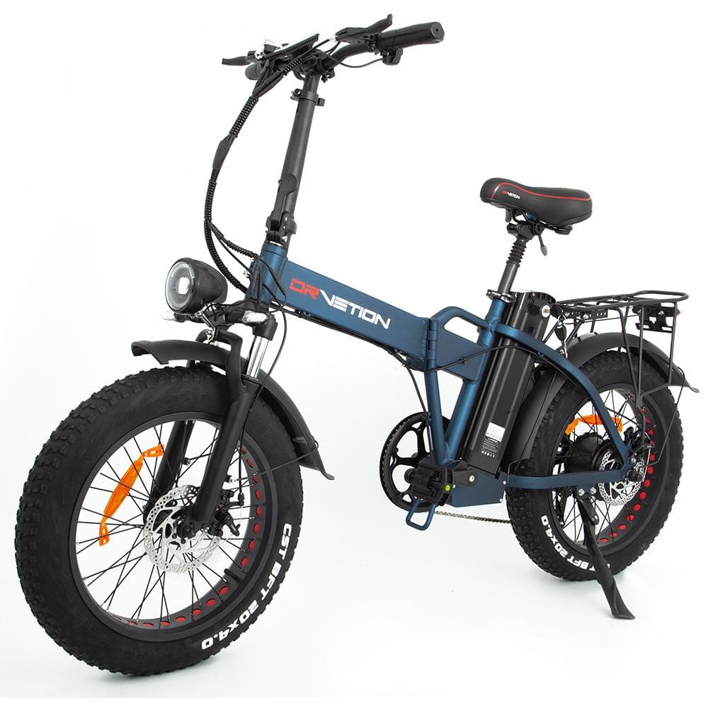 Bici Elettrica Pieghevole Drvetion 20  Motore 750W City Ebike Velocità Massima 45Km/h Max 80Km Carico 150Kg AT20 blu
