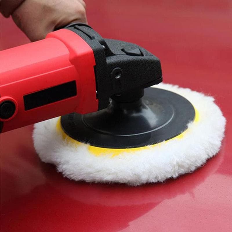 Tampone Universale per Lucidatura Auto 3/4 pollici Per M10/M14 Lana Morbida Macchina Ceratura Lucidatrice Dischi per Lucidatura Carrozzeria Auto Acces