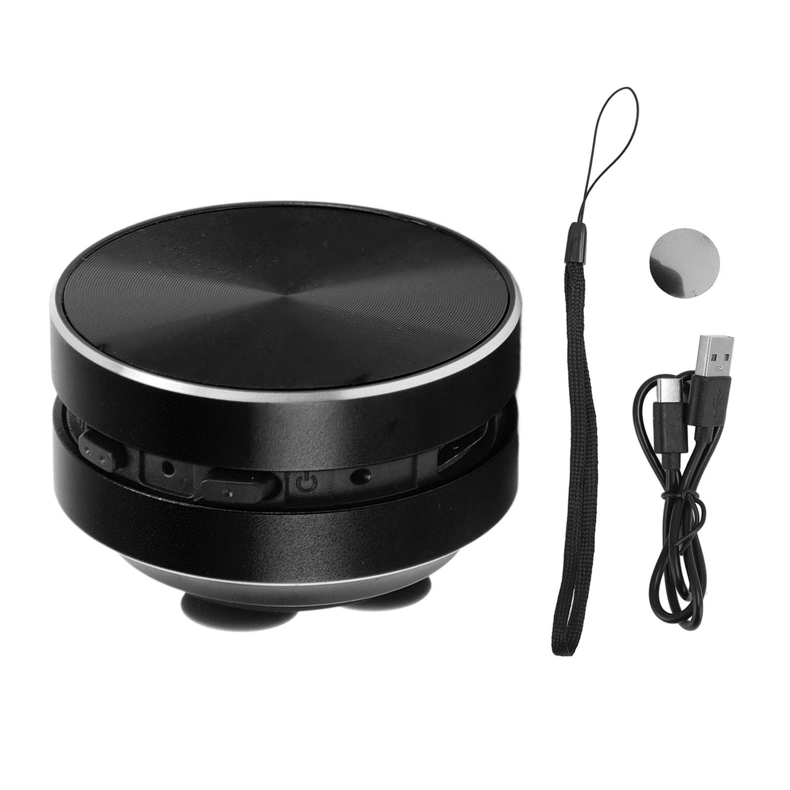 Altoparlante a conduzione ossea Bluetooth Altoparlante stereo portatile piccolo senza fili con ventosa per nero