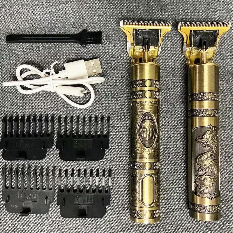 Trimmer in acciaio inossidabile / abs per uomo Tagliacapelli Tagliatrice per capelli Trimmer professionale per capelli calvi Barba Rasoio elettrico US